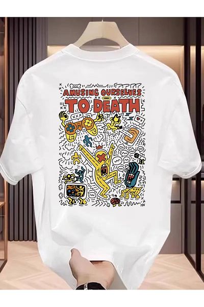 sole stories Premium Oversize Cut Short Sleeve Printed T-Shirt