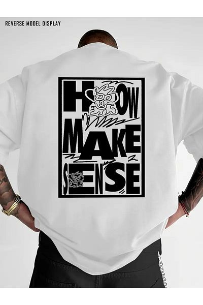 sole stories Premium Oversize Cut Short Sleeve Printed T-Shirt