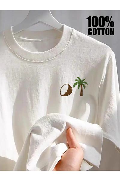 sole stories Premium Oversize Cut Short Sleeve Printed T-Shirt