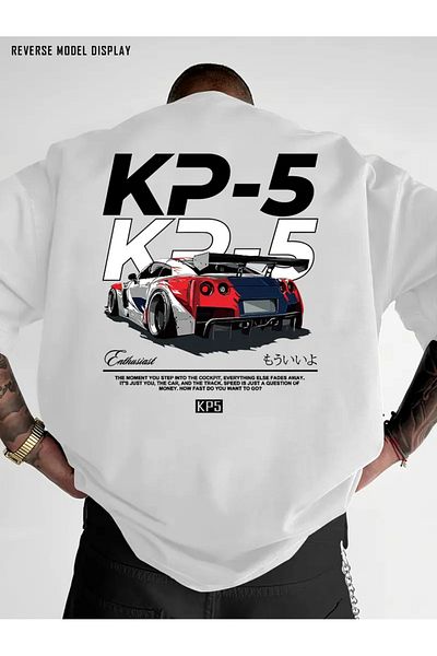 sole stories Premium Oversize Cut Short Sleeve Printed T-Shirt