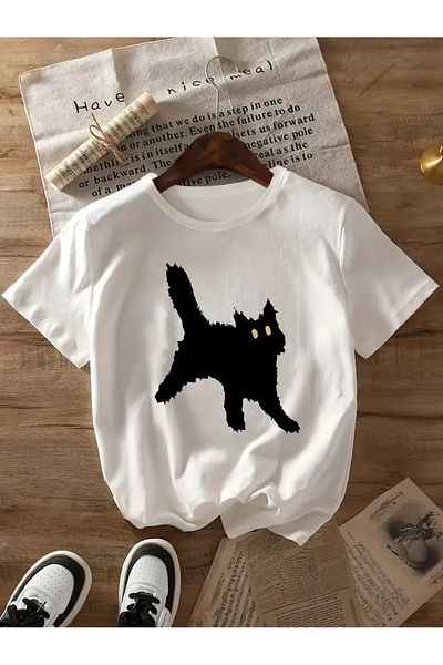 Bengi Clothing Premium Oversize Cut Short Sleeve Printed T-Shirt