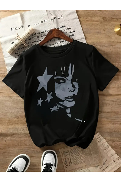 Jose Clothing Premium Oversize κοντομάνικο μπλουζάκι με στάμπα