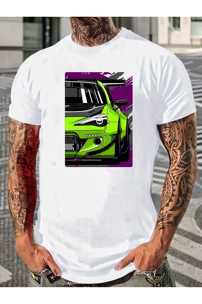 Bengi Clothing Premium Oversize Cut Short Sleeve Printed T-Shirt