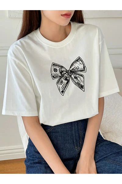sole stories Premium Oversize Cut Short Sleeve Printed T-Shirt