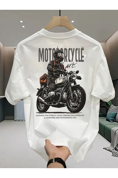 Bengi Clothing Premium Oversize Cut Short Sleeve Printed T-Shirt