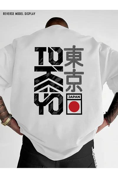 sole stories Premium Oversize Cut Short Sleeve Printed T-Shirt