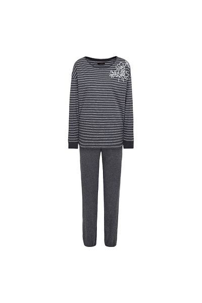 Triumph Long sleeve pajamas, Triumph, 46 EU, gray