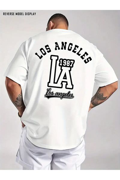 sole stories Premium Oversize Cut Short Sleeve Printed T-Shirt