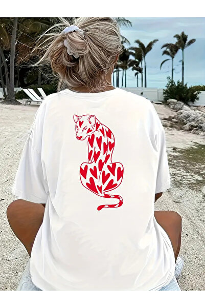 Jose Clothing تي شيرت مطبوع بأكمام قصيرة ومقاس كبير ممتاز