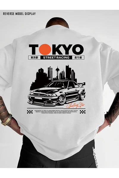 Bengi Clothing Premium Oversize Cut Short Sleeve Printed T-Shirt