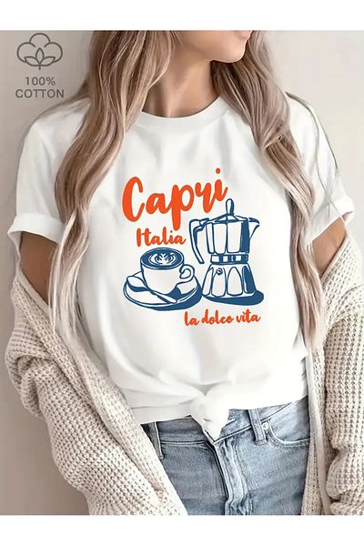 sole stories Premium Oversize Cut Short Sleeve Printed T-Shirt