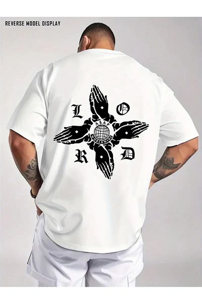 sole stories Premium Oversize Cut Short Sleeve Printed T-Shirt