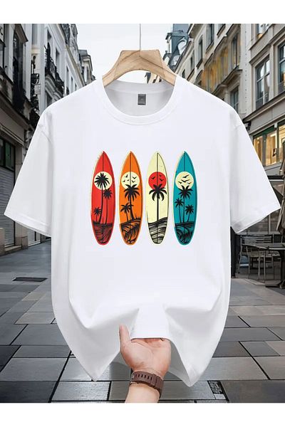 sole stories Premium Oversize Cut Short Sleeve Printed T-Shirt