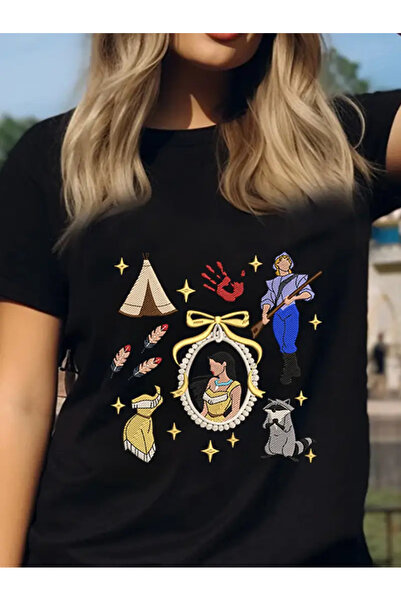 Jose Clothing تي شيرت مطبوع بأكمام قصيرة ومقاس كبير ممتاز