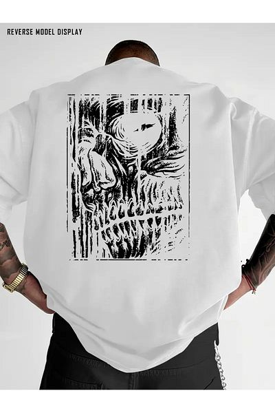 sole stories Premium Oversize Cut Short Sleeve Printed T-Shirt