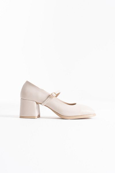 Zerenyus Дамски обувки на висок ток Blown Premium Beige Skin