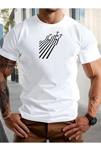 Bengi Clothing Premium Oversize Cut Short Sleeve Printed T-Shirt