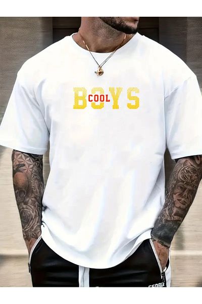 Bengi Clothing Premium Oversize Cut Short Sleeve Printed T-Shirt