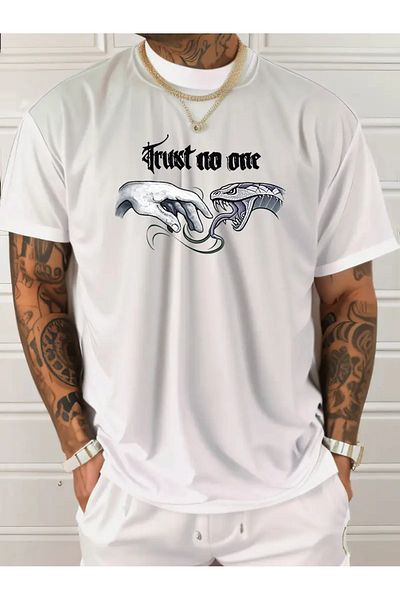 Bengi Clothing Premium Oversize Cut Short Sleeve Printed T-Shirt