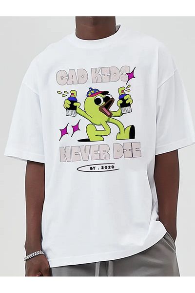 sole stories Premium Oversize Cut Short Sleeve Printed T-Shirt