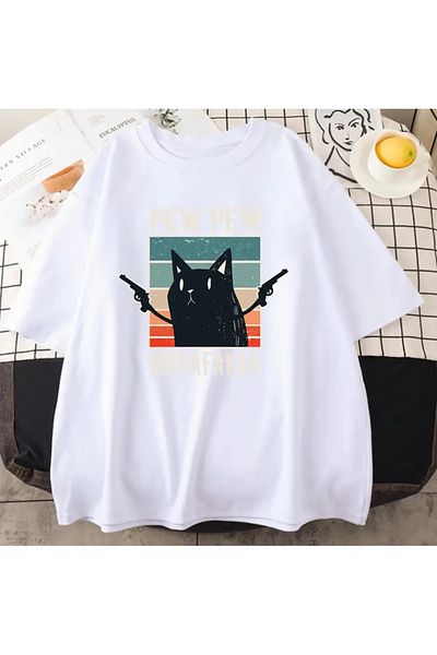 Bengi Clothing Premium Oversize Cut Short Sleeve Printed T-Shirt