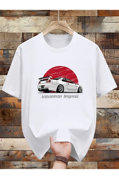 Bengi Clothing Premium Oversize Cut Short Sleeve Printed T-Shirt