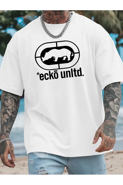 Bengi Clothing Premium Oversize Cut Short Sleeve Printed T-Shirt