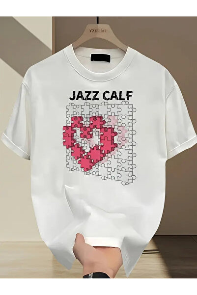 Jose Clothing تي شيرت مطبوع بأكمام قصيرة ومقاس كبير ممتاز