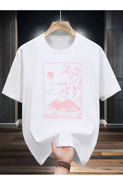 sole stories Premium Oversize Cut Short Sleeve Printed T-Shirt