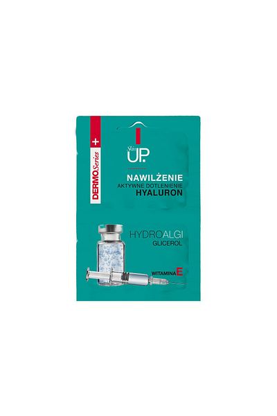 Verona Masca de fata hidratanta si oxigenata Skin Up cu acid hialuronic, 2x5 ml