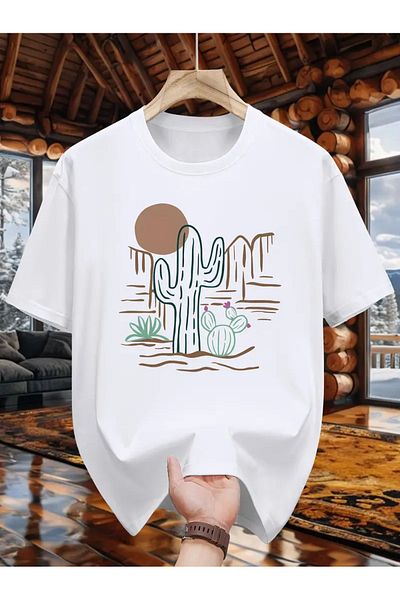 Bengi Clothing Premium Oversize Cut Short Sleeve Printed T-Shirt