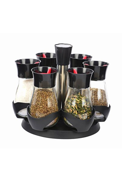 OEM Set condimente 6 recipiente cu suport rotativ GRUNBERG, GR384