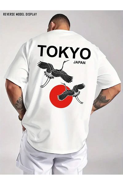 Bengi Clothing Premium Oversize Cut Short Sleeve Printed T-Shirt