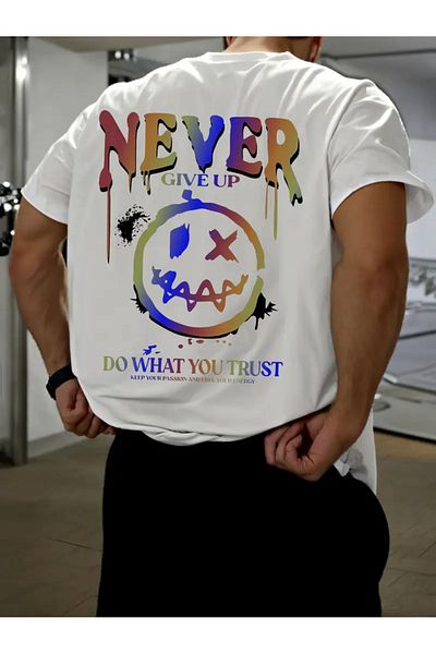 sole stories Premium Oversize Cut Short Sleeve Printed T-Shirt