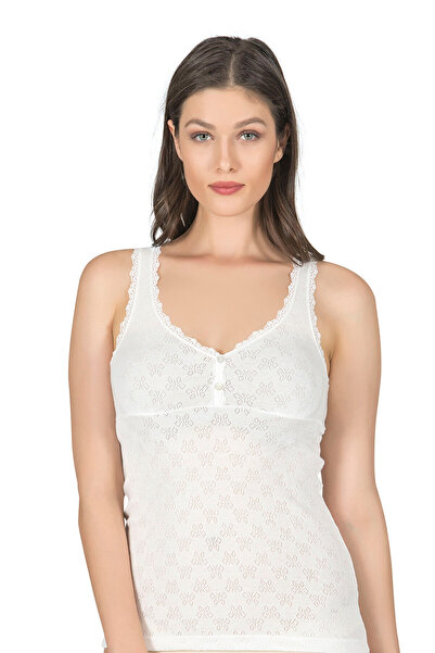 Generic Brand Women's Cotton Transfer Rib Jacquard Thick Strap Buttoned Under...