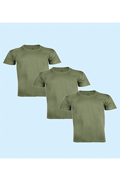 Generic Brand CEYLANOĞLU 100% COTTON SUPREME MILITARY MEN'S T-SHIRT 3-PACK EC...
