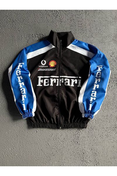 SENTİNEL WEAR F3Rr3Ri̇ Printed Digital Parachute Raincoat