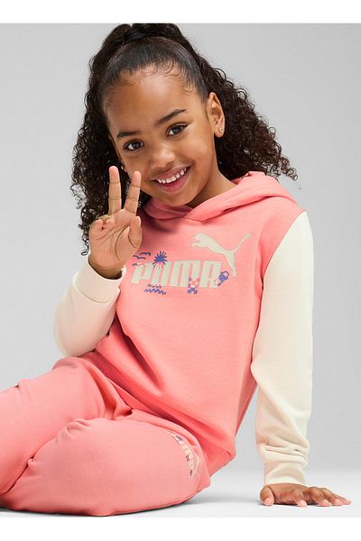 Puma Plain Girl's Pink Sweatshirt 68515718.J-Sandy a