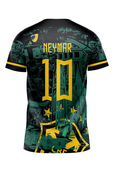 Legent Lady Βραζιλία 2025 Προσαρμοσμένη φανέλα Neymar Jr Concept