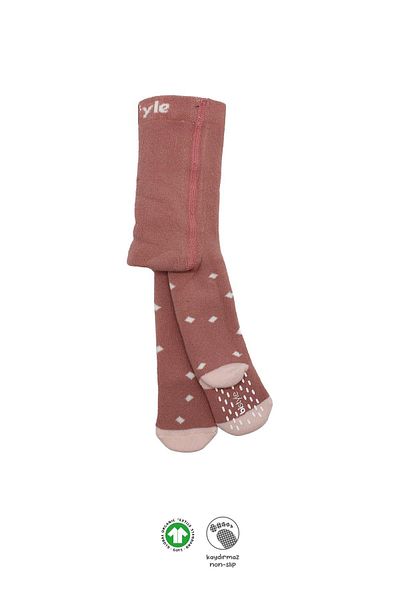 Skygo Bistyle Points Non-Slip Towel Pantyhose 50502 Powder
