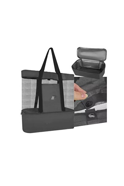 MT MALATEC Geantă de picnic/plajă, compartiment izotermic pentru mâncare și b...