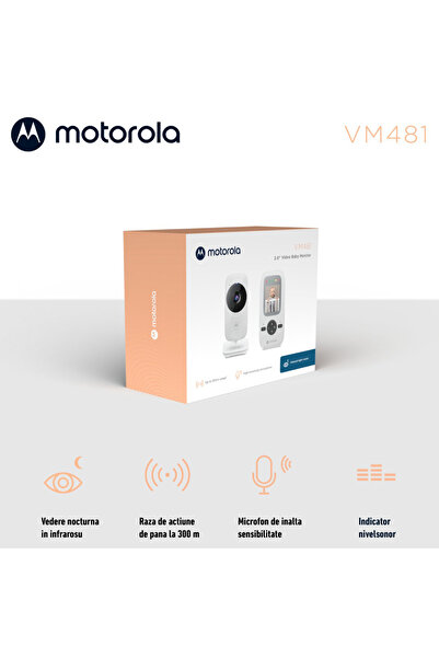 Motorola Baby Room Camera - Portable Video Baby Monitor for Parents to Trust