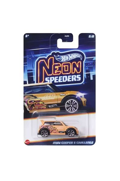 HOT WHEELS Mini Cooper S Challenge Neon Speeders 2025