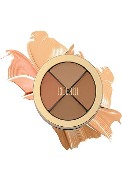 MILANI مجموعة إخفاء العيوب كونسيلر + بيرفكت متعددة الاستخدامات 03 متوسط إلى داكن لتغطية وتحديد الوجه