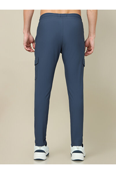 Technosport By Styli Solid 4-Way Stretch Cargo Pants