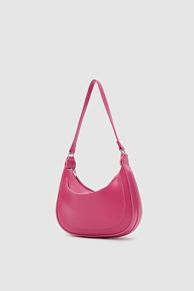 Shule Bags Geanta Marvella Baguette Roz