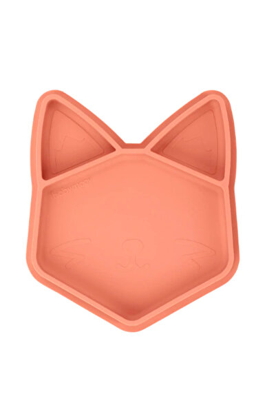 Babymoov - Tavă alimentară antiderapantă în formă de vulpe