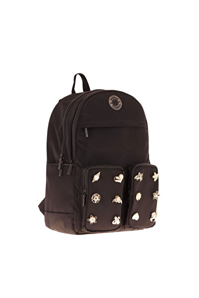 KAUKKO Fancy Backpack Black K1831