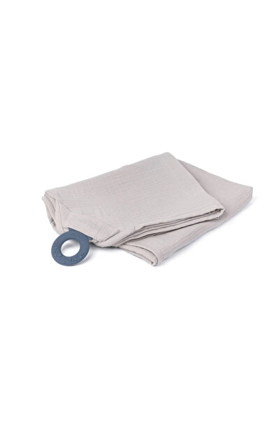 Doomoo - Eșarfă multifuncțională pentru alăptat Mom'n Play din bumbac cu migdale