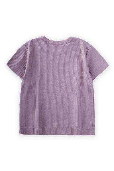Cigit Basic Twill T-Shirt 1-5 ετών Λιλά